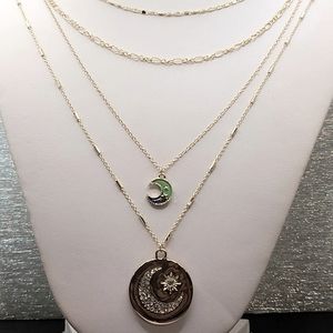 NEW Andante Moon & Star Necklace